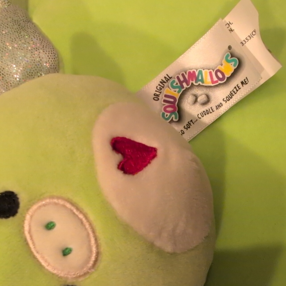 🆕 NWT - Squishmallows Desmund the Dragon Clip-On | Kellytoy Plush Keychain - Picture 8 of 8